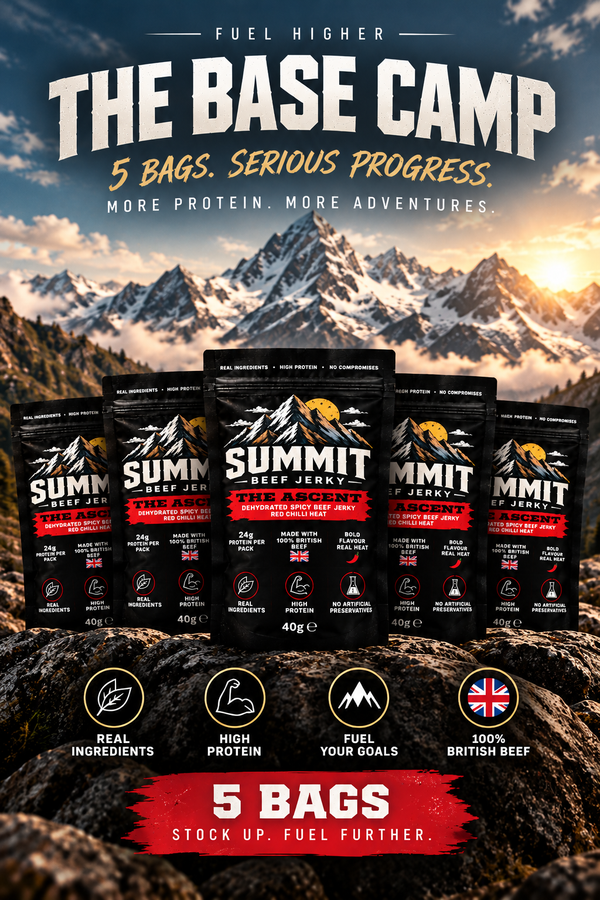 The Ascent – Red Chilli Heat Beef Jerky (40g)